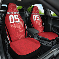 Custom South Korea Football 2026 Car Seat Cover Taegeuk Warriors Spirit Sporty Style
