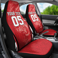 Custom South Korea Football 2026 Car Seat Cover Taegeuk Warriors Spirit Sporty Style