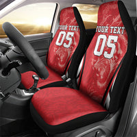 Custom South Korea Football 2026 Car Seat Cover Taegeuk Warriors Spirit Sporty Style