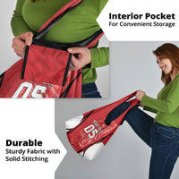 Custom South Korea Football 2026 Grocery Bag Taegeuk Warriors Spirit Sporty Style