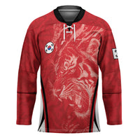Custom South Korea Football 2026 Hockey Jersey Taegeuk Warriors Spirit Sporty Style