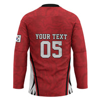Custom South Korea Football 2026 Hockey Jersey Taegeuk Warriors Spirit Sporty Style