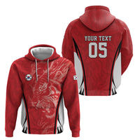 Custom South Korea Football 2026 Hoodie Taegeuk Warriors Spirit Sporty Style