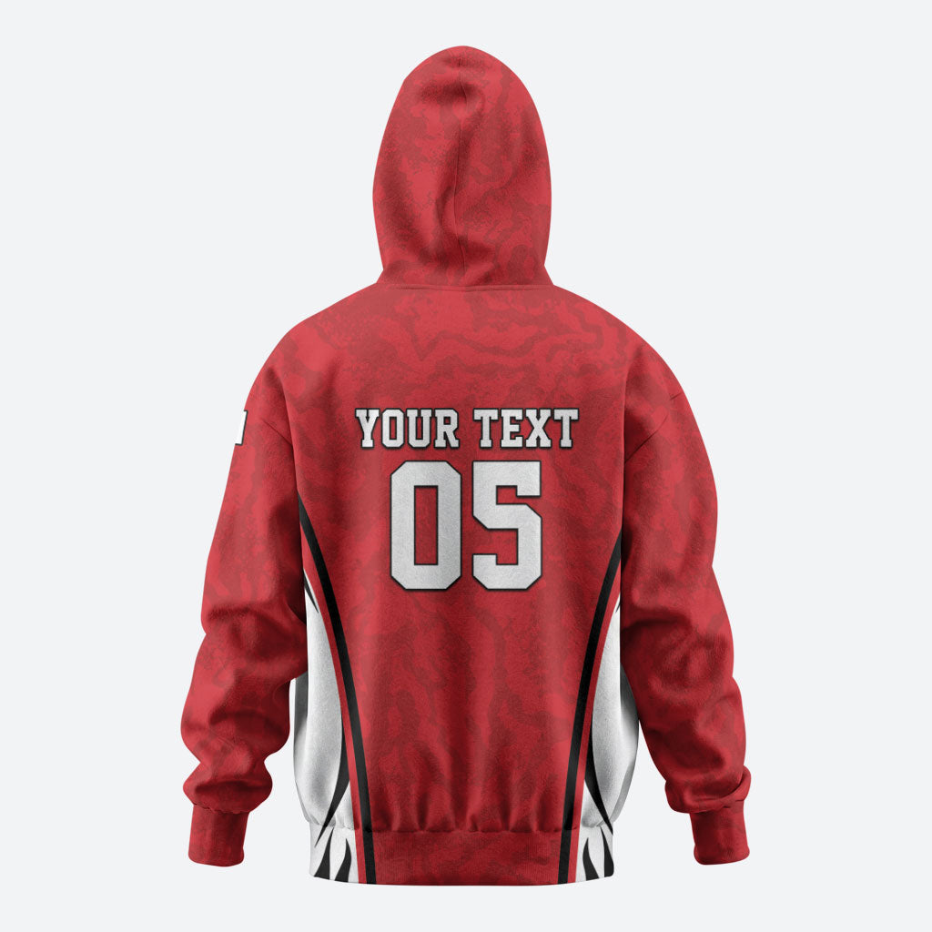 Custom South Korea Football 2026 Hoodie Taegeuk Warriors Spirit Sporty Style