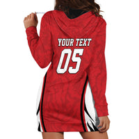 Custom South Korea Football 2026 Hoodie Dress Taegeuk Warriors Spirit Sporty Style