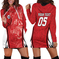 Custom South Korea Football 2026 Hoodie Dress Taegeuk Warriors Spirit Sporty Style