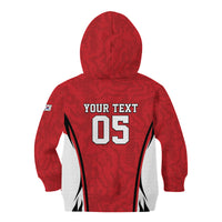 Custom South Korea Football 2026 Kid Hoodie Taegeuk Warriors Spirit Sporty Style