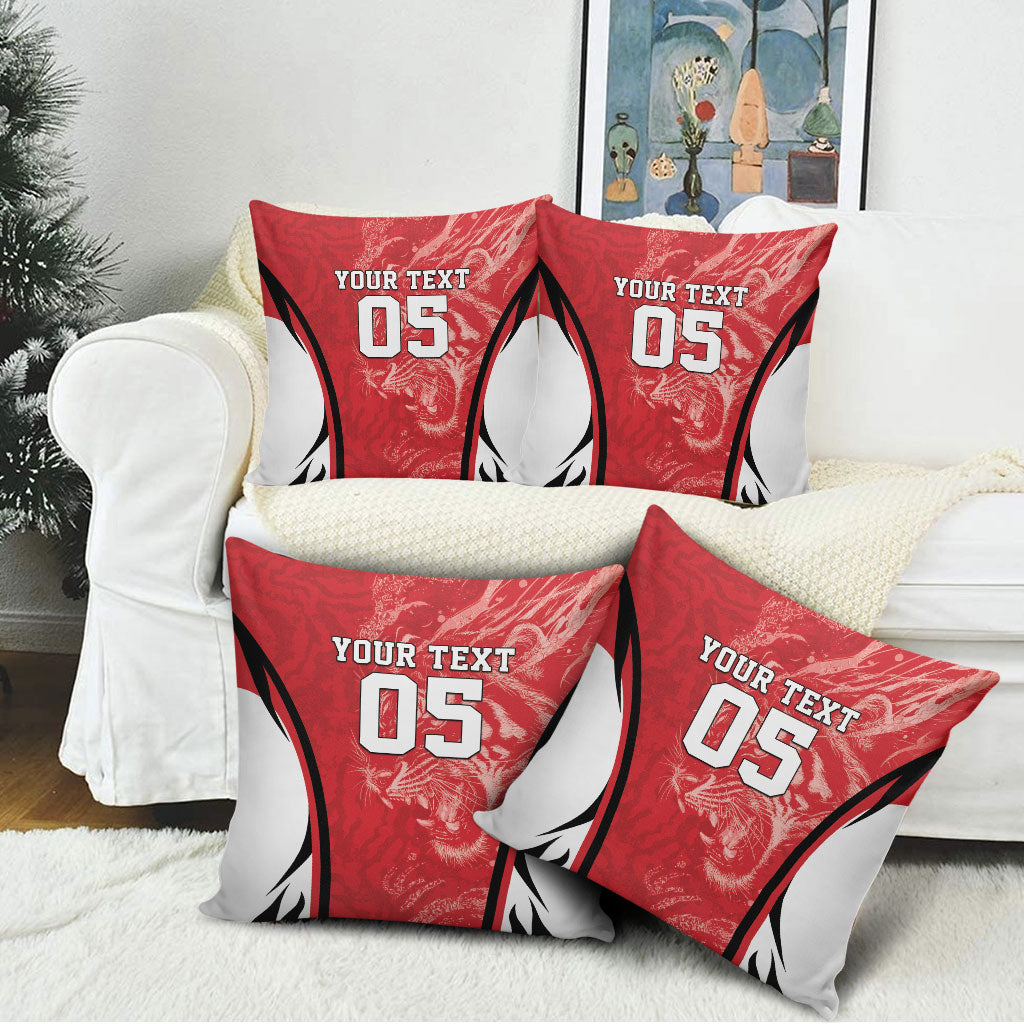 Custom South Korea Football 2026 Pillow Cover Taegeuk Warriors Spirit Sporty Style