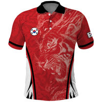 Custom South Korea Football 2026 Polo Shirt Taegeuk Warriors Spirit Sporty Style
