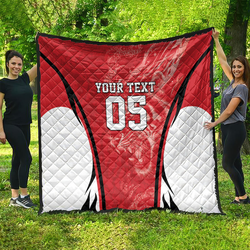 Custom South Korea Football 2026 Quilt Taegeuk Warriors Spirit Sporty Style