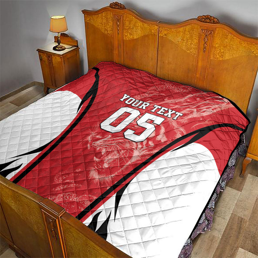 Custom South Korea Football 2026 Quilt Taegeuk Warriors Spirit Sporty Style