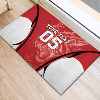Custom South Korea Football 2026 Rubber Doormat Taegeuk Warriors Spirit Sporty Style