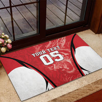 Custom South Korea Football 2026 Rubber Doormat Taegeuk Warriors Spirit Sporty Style