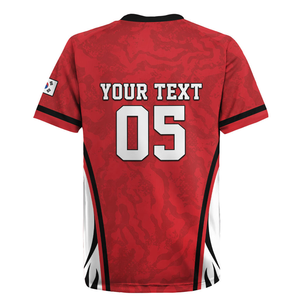 Custom South Korea Football 2026 Rugby Jersey Taegeuk Warriors Spirit Sporty Style