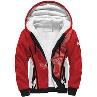 Custom South Korea Football 2026 Sherpa Hoodie Taegeuk Warriors Spirit Sporty Style