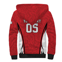 Custom South Korea Football 2026 Sherpa Hoodie Taegeuk Warriors Spirit Sporty Style