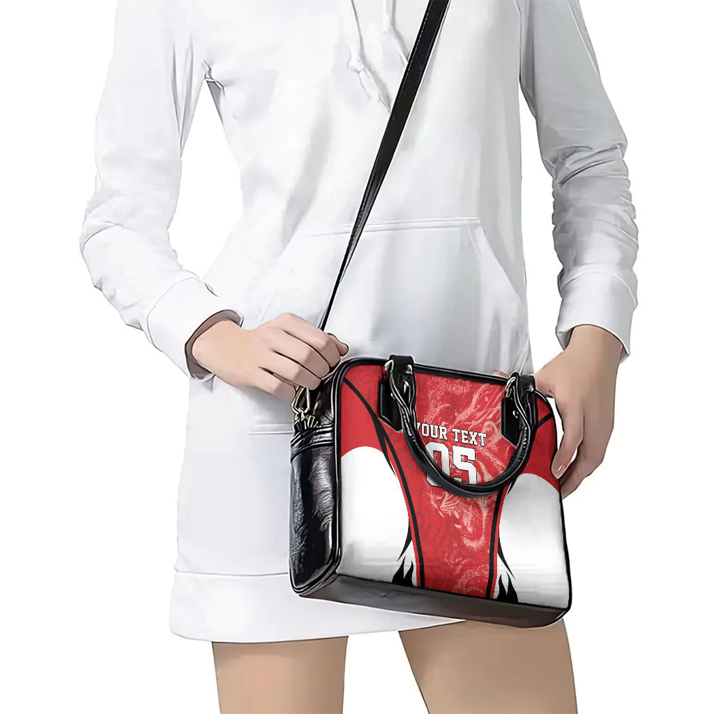 Custom South Korea Football 2026 Shoulder Handbag Taegeuk Warriors Spirit Sporty Style