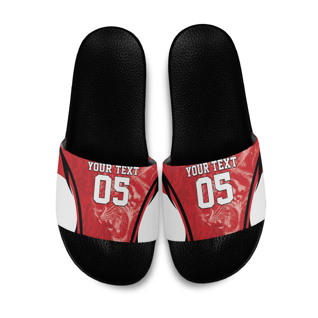 Custom South Korea Football 2026 Slide Sandals Taegeuk Warriors Spirit Sporty Style