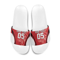 Custom South Korea Football 2026 Slide Sandals Taegeuk Warriors Spirit Sporty Style