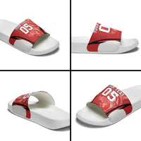 Custom South Korea Football 2026 Slide Sandals Taegeuk Warriors Spirit Sporty Style