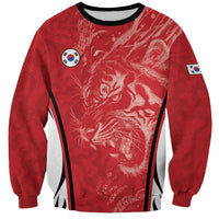 Custom South Korea Football 2026 Sweatshirt Taegeuk Warriors Spirit Sporty Style