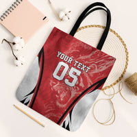 Custom South Korea Football 2026 Tote Bag Taegeuk Warriors Spirit Sporty Style