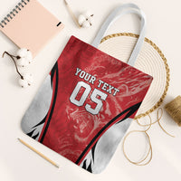 Custom South Korea Football 2026 Tote Bag Taegeuk Warriors Spirit Sporty Style