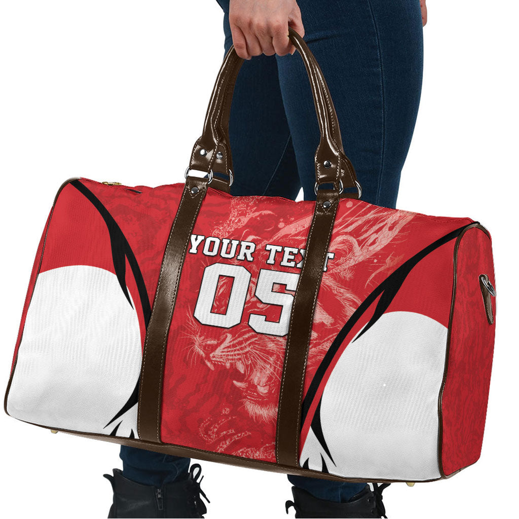 Custom South Korea Football 2026 Travel Bag Taegeuk Warriors Spirit Sporty Style