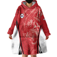 Custom South Korea Football 2026 Wearable Blanket Hoodie Taegeuk Warriors Spirit Sporty Style