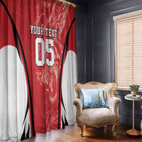 Custom South Korea Football 2026 Window Curtain Taegeuk Warriors Spirit Sporty Style