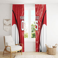 Custom South Korea Football 2026 Window Curtain Taegeuk Warriors Spirit Sporty Style