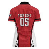 Custom South Korea Football 2026 Women Polo Shirt Taegeuk Warriors Spirit Sporty Style