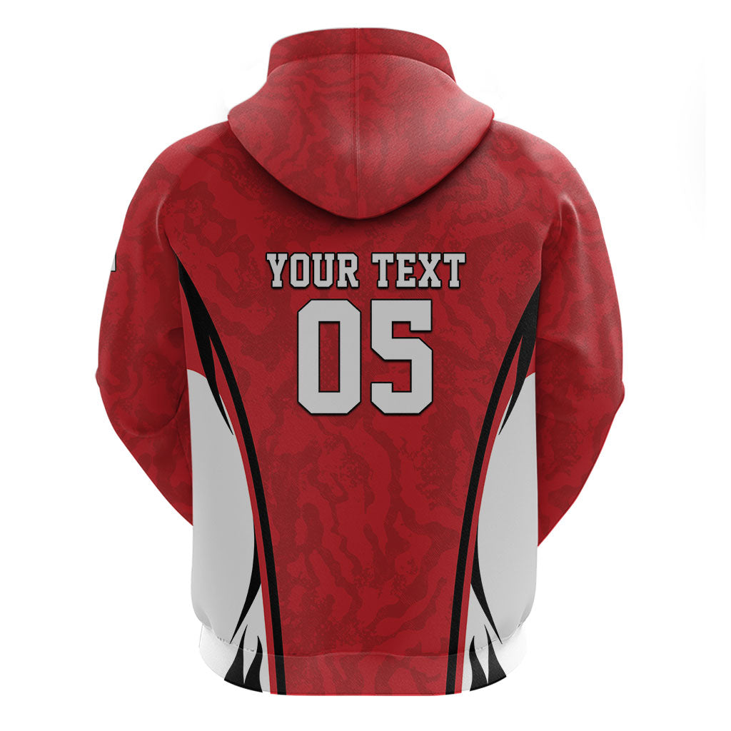 Custom South Korea Football 2026 Zip Hoodie Taegeuk Warriors Spirit Sporty Style