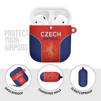 Czechia Football 2026 AirPods Case National Lion Unique Style