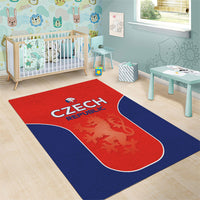 Czechia Football 2026 Area Rug National Lion Unique Style