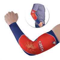Custom Czechia Football 2026 Arm Sleeves National Lion Unique Style