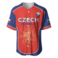 Custom Czechia Football 2026 Baseball Jersey National Lion Unique Style