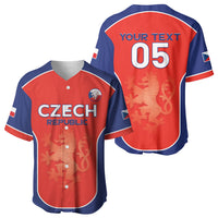 Custom Czechia Football 2026 Baseball Jersey National Lion Unique Style