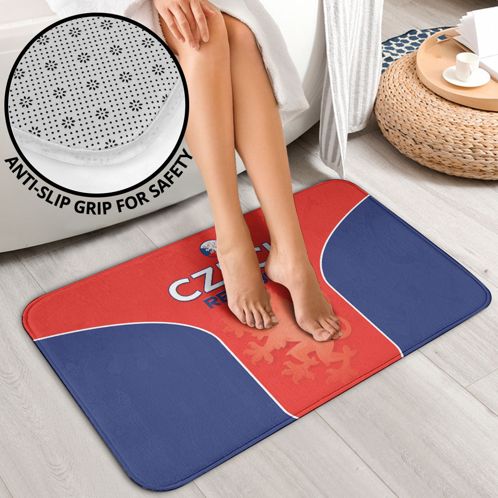 Czechia Football 2026 Bathroom Set National Lion Unique Style
