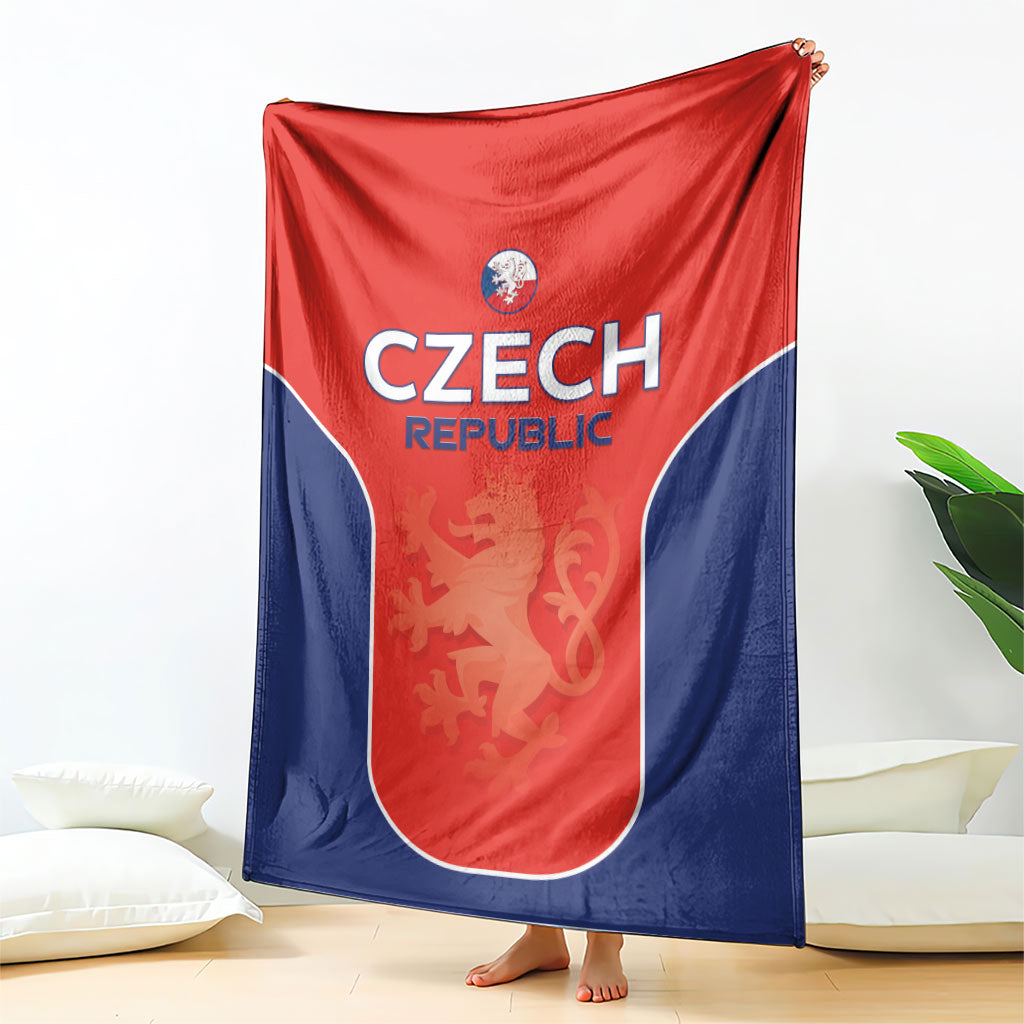 Czechia Football 2026 Blanket National Lion Unique Style