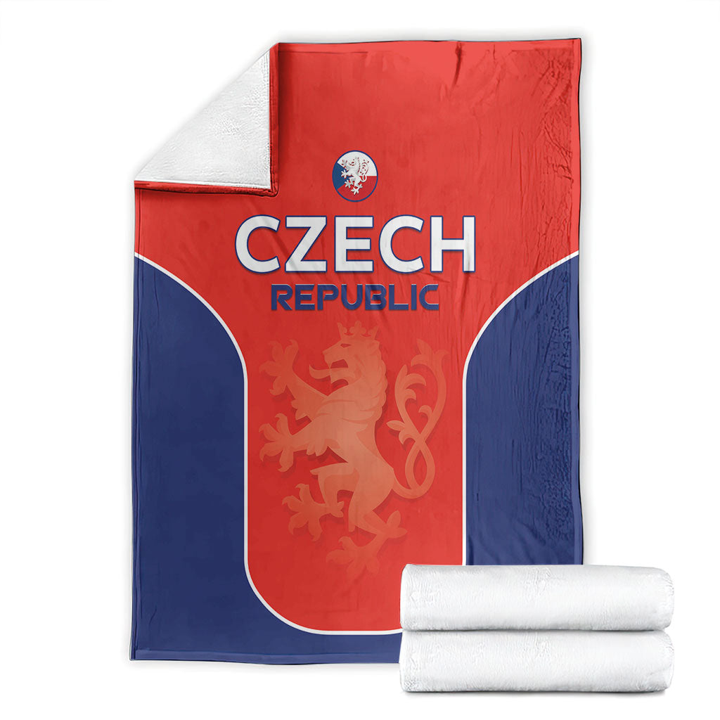Czechia Football 2026 Blanket National Lion Unique Style