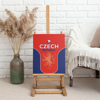 Czechia Football 2026 Canvas Wall Art National Lion Unique Style