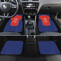 Custom Czechia Football 2026 Car Mats National Lion Unique Style