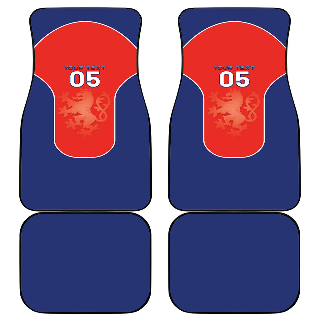 Custom Czechia Football 2026 Car Mats National Lion Unique Style