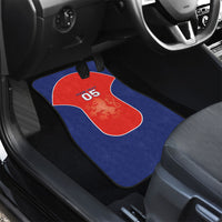 Custom Czechia Football 2026 Car Mats National Lion Unique Style