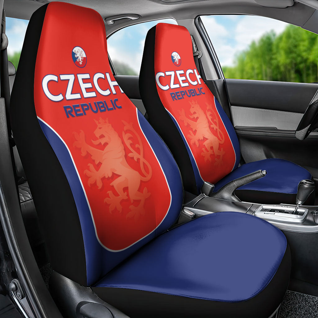 Czechia Football 2026 Car Seat Cover National Lion Unique Style