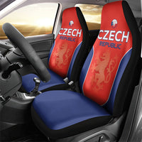Czechia Football 2026 Car Seat Cover National Lion Unique Style