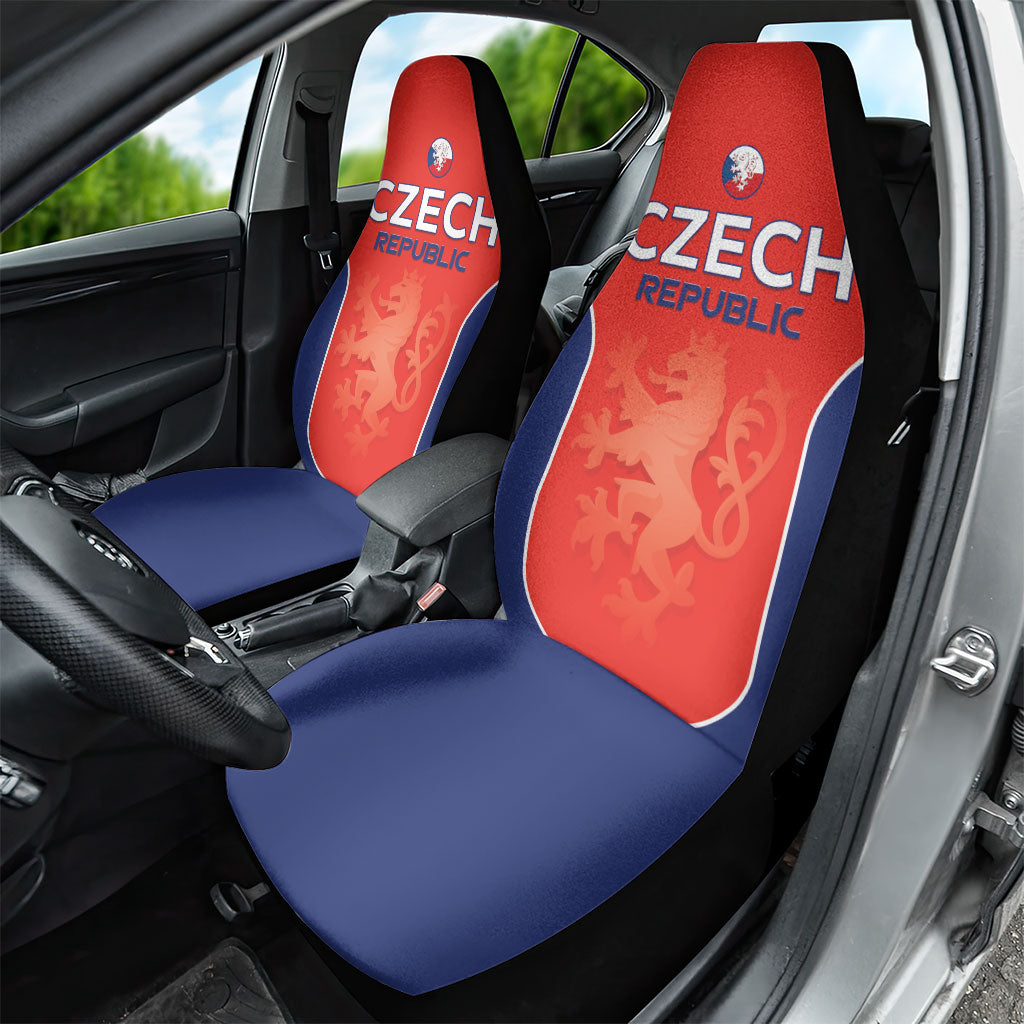 Czechia Football 2026 Car Seat Cover National Lion Unique Style