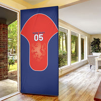 Custom Czechia Football 2026 Door Cover National Lion Unique Style