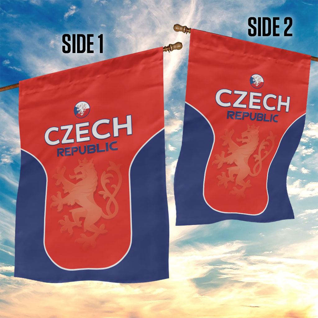 Czechia Football 2026 Garden Flag National Lion Unique Style
